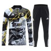 Real Madrid Marvel Trænings Sweatshirt 2026-27 Kvart-Zip Sort